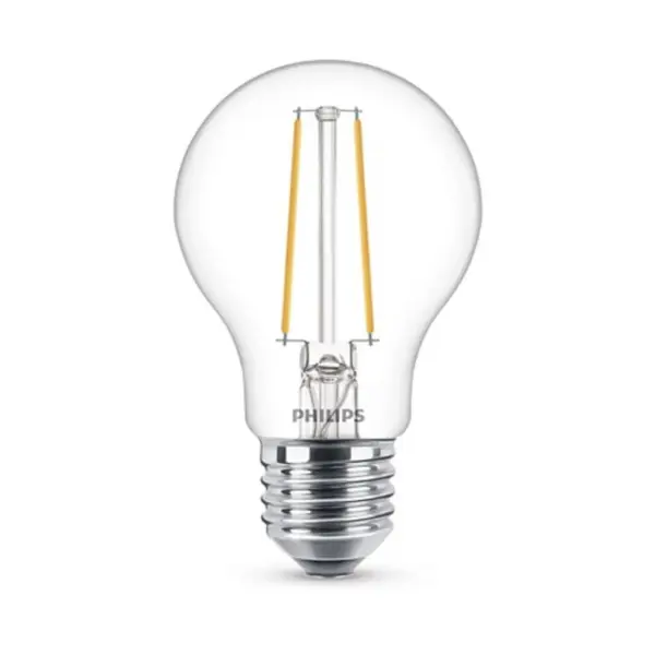 Philips - Pære LED 3,4W Glas (470lm) Dæmpbar E27