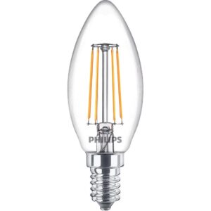 Philips - Pære LED 4,3W Glas Kerte (470lm) E14