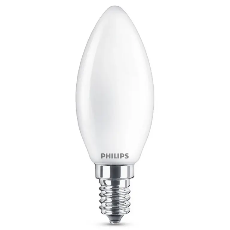 Philips - Pære LED 4,3W Glas Kerte (470lm) E14