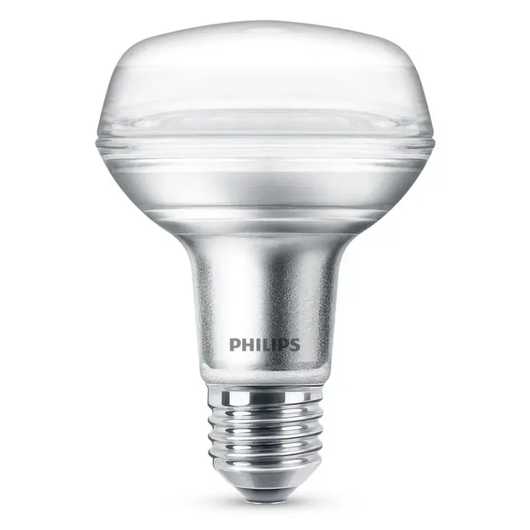 Philips - Pære LED 4W reflektorpære R80 E27