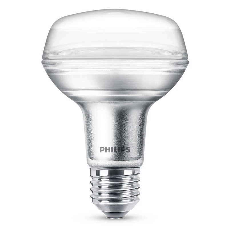 Philips - Pære LED 4W reflektorpære R80 E27