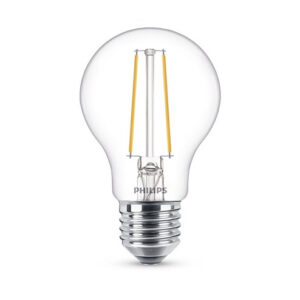 Philips - Pære LED 5,5W Glas (470lm) Dæmpbar E27