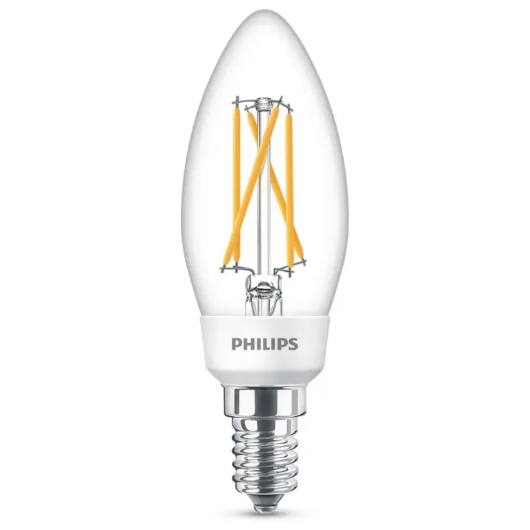 Philips - Pære LED 5,5W Stearinlys Sceneswitch E14