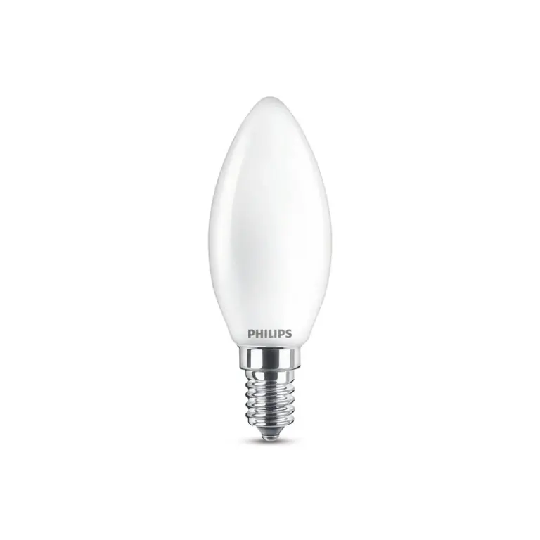 Philips - Pære LED 6,5W Glas Kerte (806lm) E14