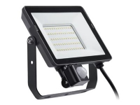 Philips ProjectLine - Projektører - LED - 50 W - naturligt hvidt lys - 4000 K - flad - sort, klar