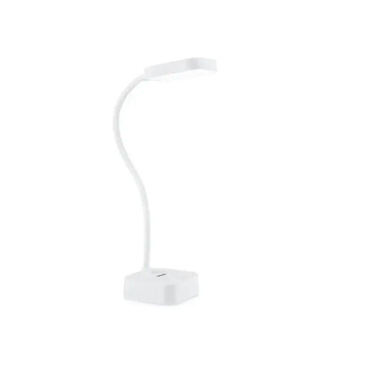 Philips Rock LED Skrivebordslampe Hvid 5W 5000K med USB