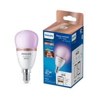Philips Smart Lighting LED-kronepære P45, E14, 470 lm, RGB + justerbart hvidt lys, Matter (WiFi)