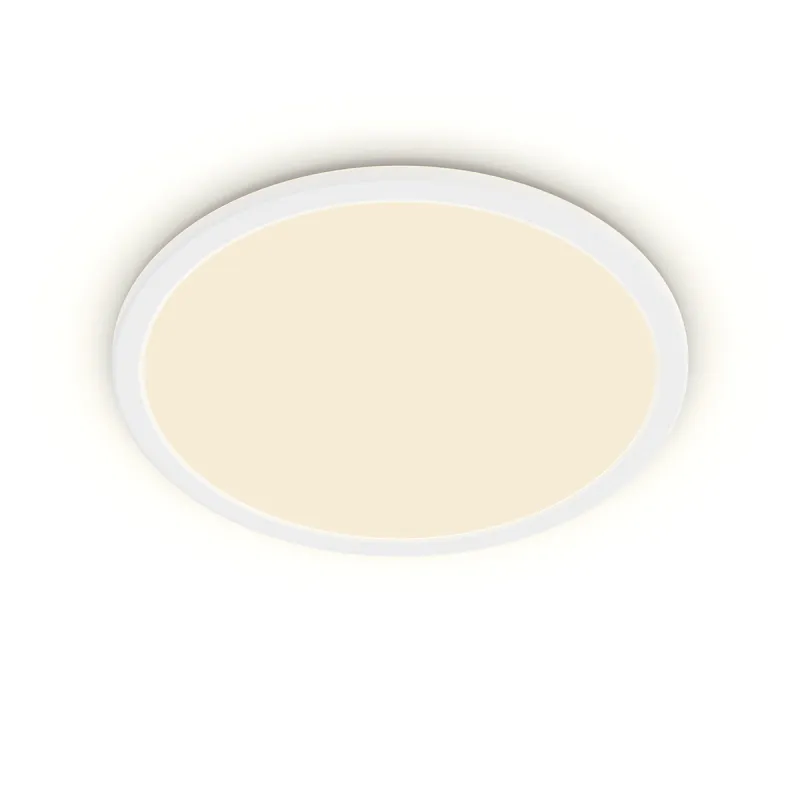 Philips Superslim Funktionel LED Loftlampe i hvid metal/plastik - CL550 RD 15W 27K W WVIP4406 Rustfritstål