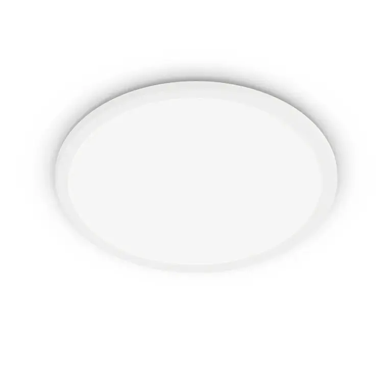 Philips Superslim Funktionel LED Loftlampe i hvid metal/plastik - CL550 RD 15W 40K W WVIP4406 Rustfritstål