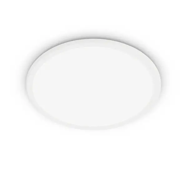 Philips Superslim Funktionel LED Loftlampe i hvid metal/plastik - CL550 RD 15W 40K W WVIP4406 Rustfritstål