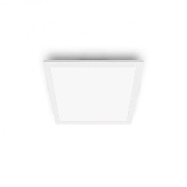 Philips Touch Funktionel LED Loftlampe i hvid metal/plastik - CL560 SQ 12W 40K W HV06 Rustfritstål