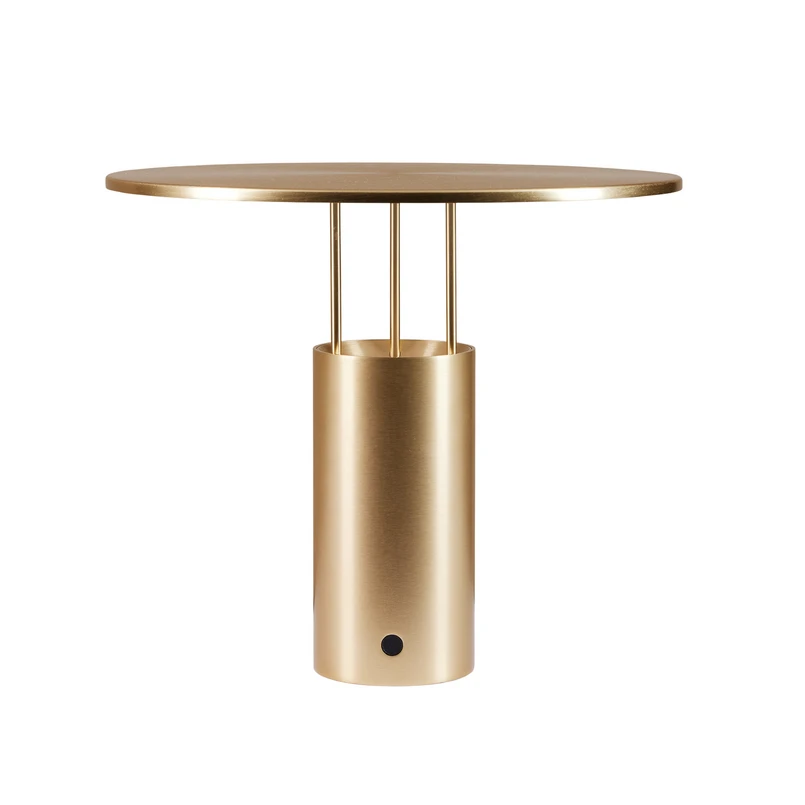 Piet Hein - Tempel280 LED-bordlampe, messing, højde 24,5 cm