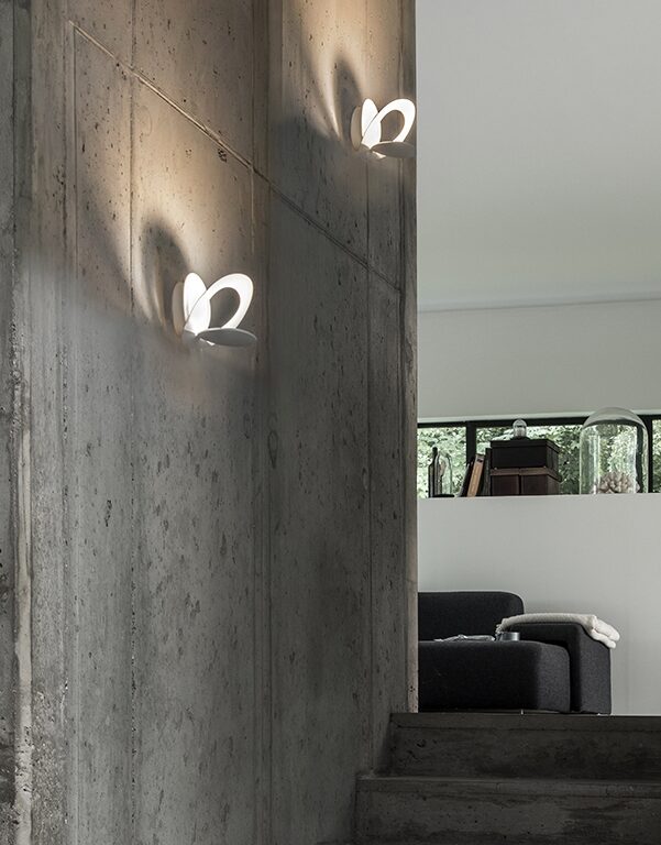 Artemide Pirce LED Micro Hvid Væglampe