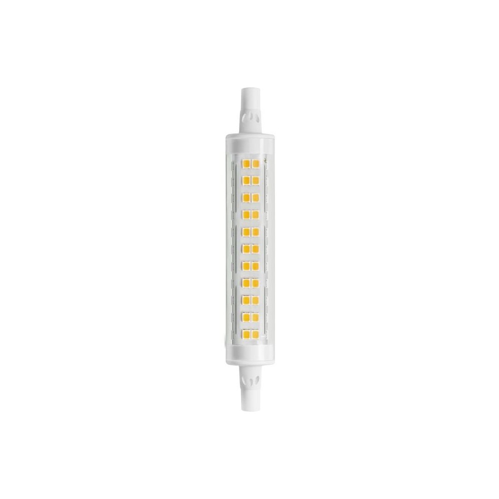 R7S 118mm / 11W LED pære - 1600lm, klar glas, 3000K