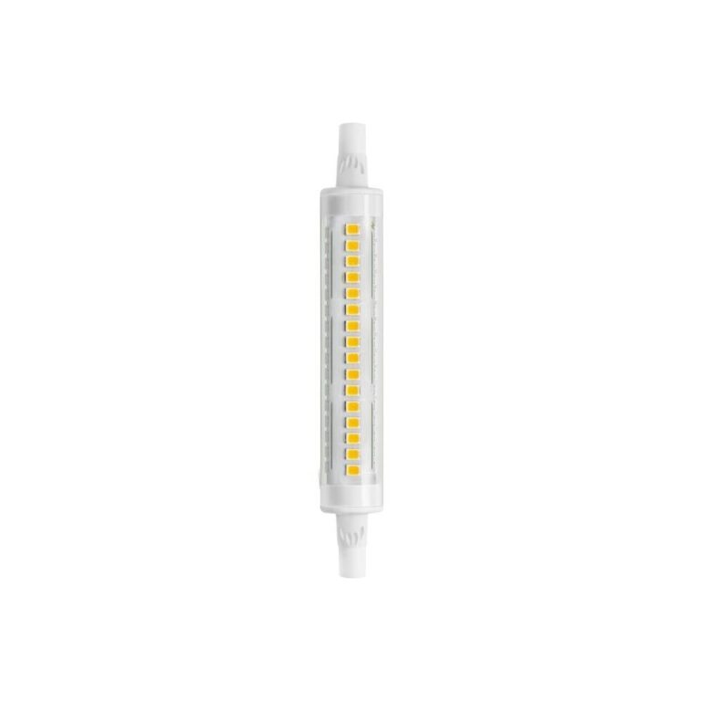 R7S 118mm / 8W LED pære - 1100lm, Keramisk, Klar, 3000K
