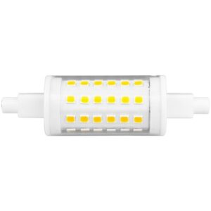 R7S LED pære - 6W, 78mm, dæmpbar, 230V