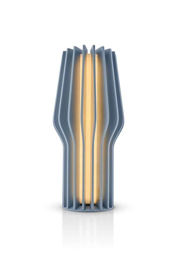 Radiant LED batteri-/ bordlampe 25 cm, dusty blue