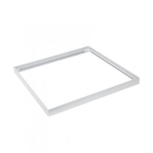 Ramme til 60x60 LED panel - Hvid, til direkte montering, 65mm høj