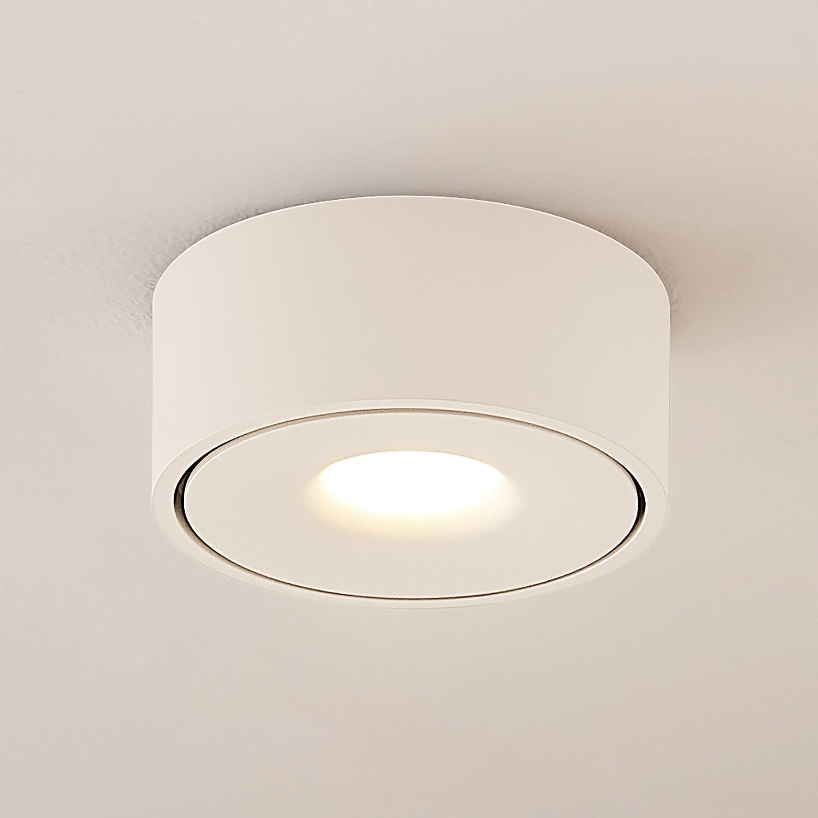 Ranka LED-loftlampe 11,8 W hvid Rotari Arcchio - Entré - Moderne - Metal - Rund