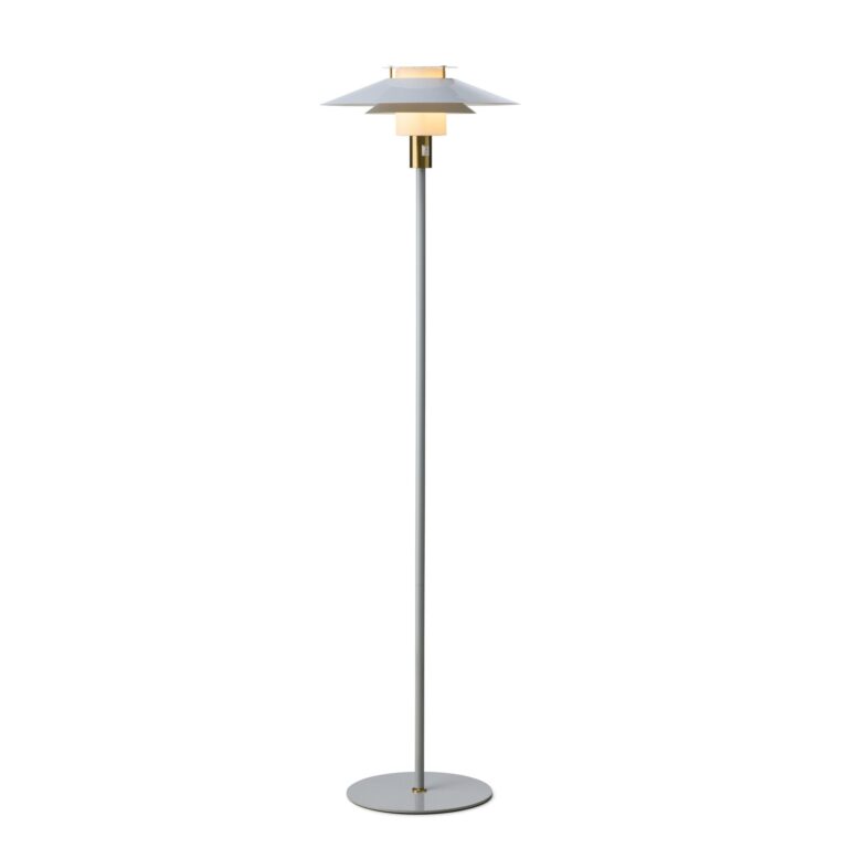 Rivoli gulvlampe grå