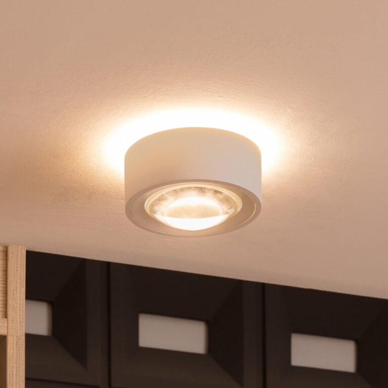 Rotari LED-loftlampe, linse, 2 lyskilder, fast Arcchio - Stue - Moderne - Metal - Rund