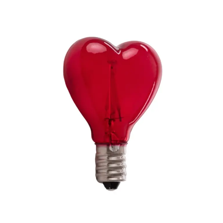 SELETTI - Pære LED 1W E14 Heart til Mouse Lamp