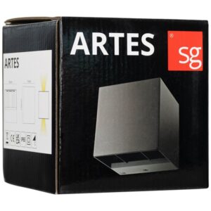 SG Armaturen Artes udendørs væglampe 8W LED 3000K, grafit