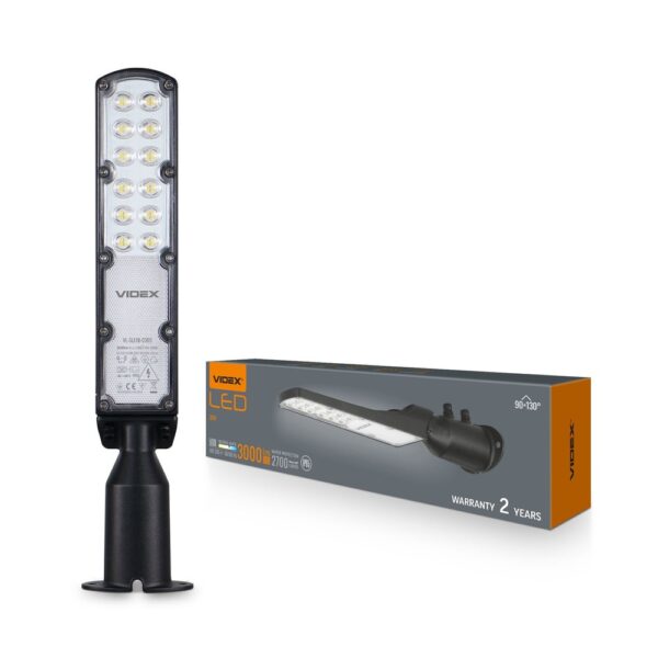SLE18 LED gadebelysning 30W - IP65, 5000K, 220V