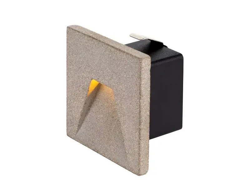 SLV - Concreto LED Udendørs Indbygningsvæglampe Horizontal IP65 Light Grey