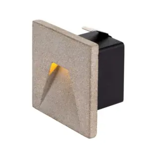 SLV - Concreto LED Udendørs Indbygningsvæglampe Horizontal IP65 Light Grey