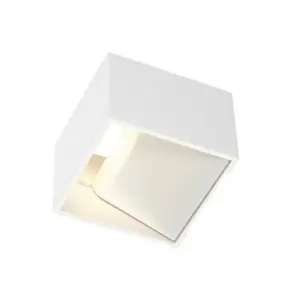 SLV - Logs In Square Væglampe incl. LED driver White