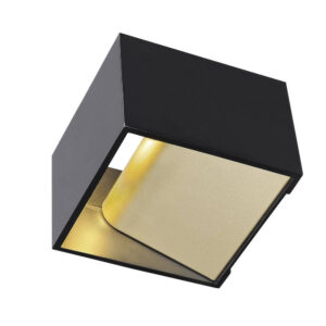 SLV - Logs In Væglampe LED Dim-To-Warm Black/Brass