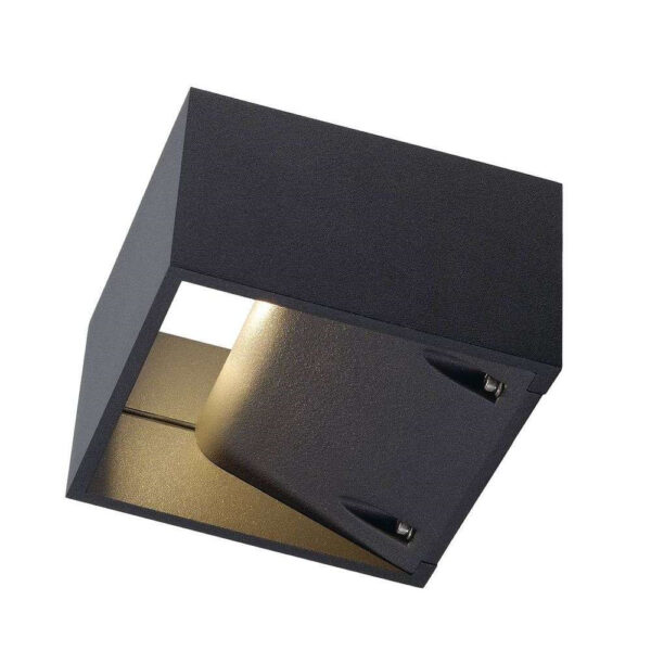 SLV - Logs Væglampe Square LED IP44 Anthracite