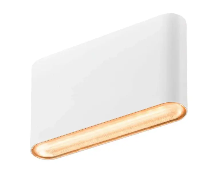 SLV - Oval 14 LED Udendørs Væglampe IP65 White