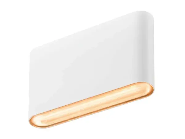 SLV - Oval 14 LED Udendørs Væglampe IP65 White