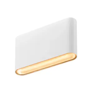 SLV - Oval 14 LED udendørs væglampe IP65 hvid