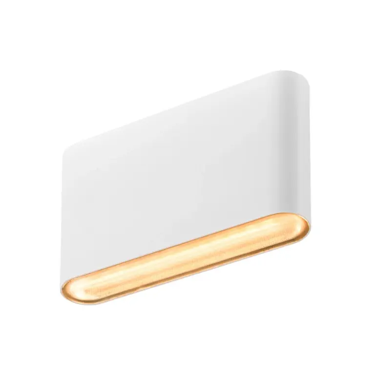 SLV - Oval 14 LED udendørs væglampe IP65 hvid