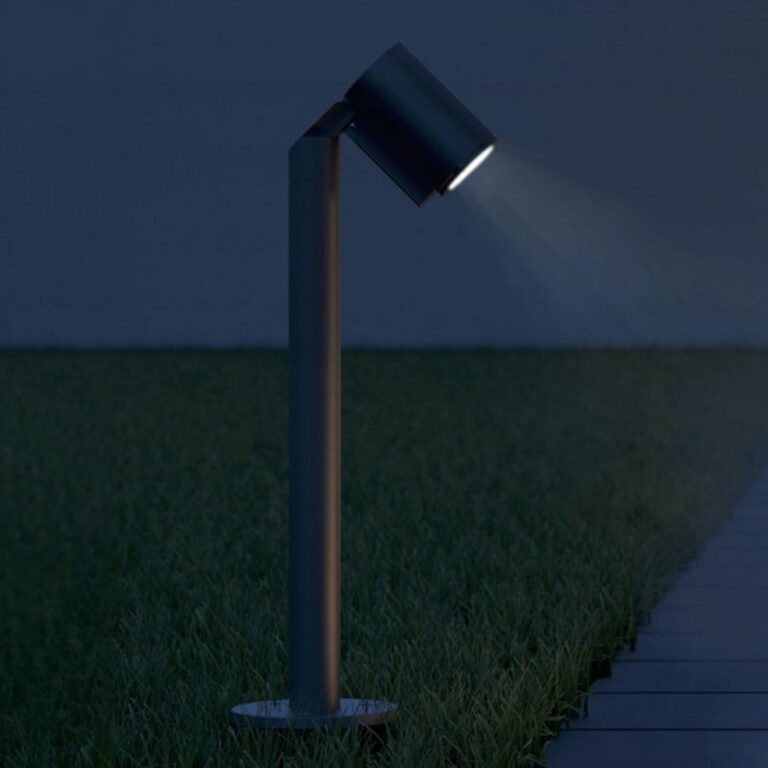 SPOT WAY vejlampe, antracit, IP44, drejelig – STEINEL - Moderne - Metal - Med én lyskilde