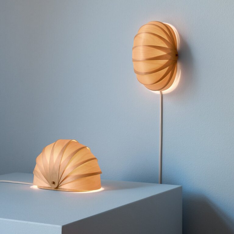 ST908 Bordlampe, naturligt birketræ 19 cm G9-LED Tom Rossau - Stue - Design - Med én lyskilde
