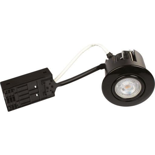 Scan Products Luna Quick Install udendørs indbygningsspot, 3000K, sort