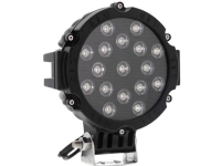 SecoRüt 92265 W057351 Projektør, Rally-lygter LED (RGB) (Ø x T) 180 mm x 88 mm Sort