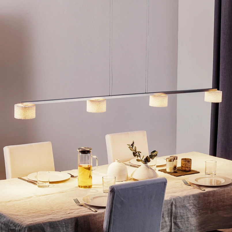Serien Lighting - Reef 4 LED Pendel Polished/White