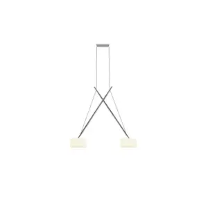 Serien Lighting - Twin LED Pendel Chrome