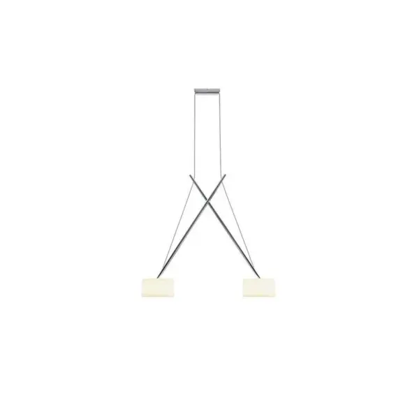 Serien Lighting - Twin LED Pendel Chrome