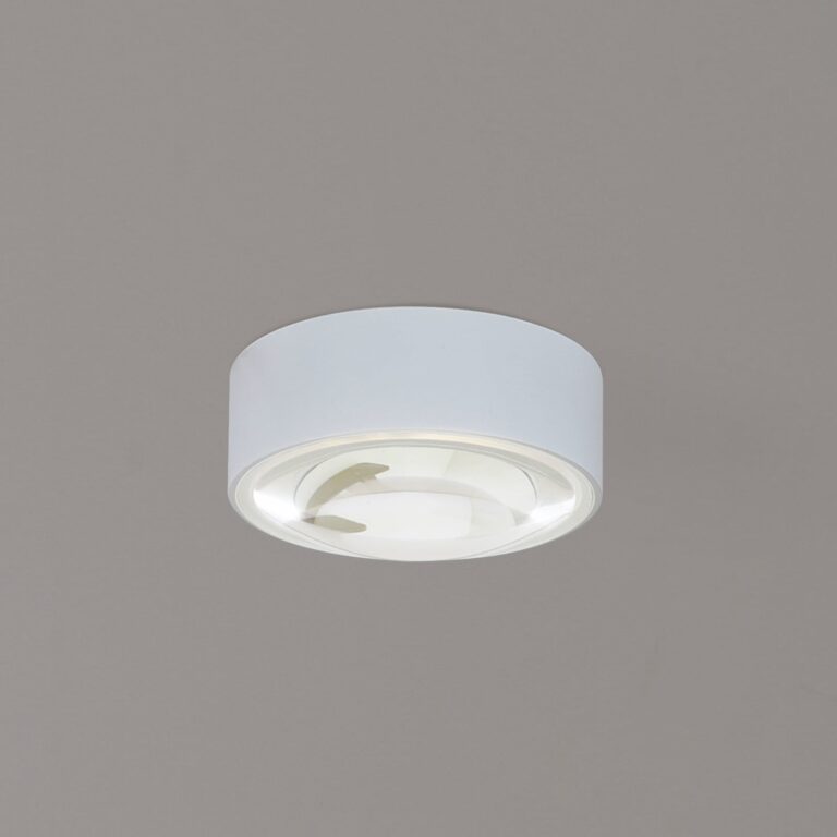 Siaka LED-downlight, Ø 5 cm, metal, hvid, IP65 - Lindby - Badeværelse - Moderne - Aluminium - Med én lyskilde