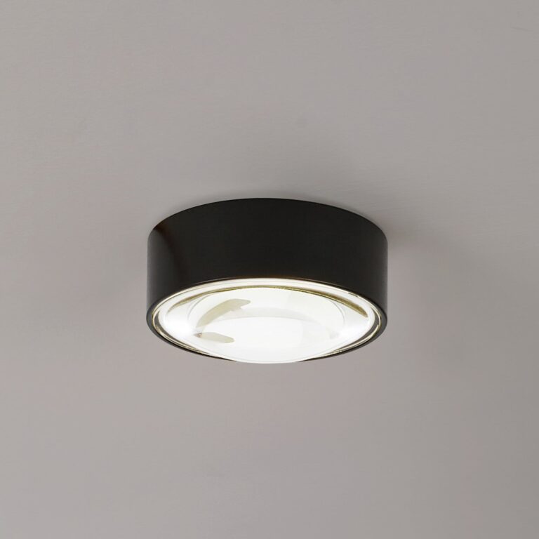 Siaka LED-downlight, sort, Ø 5 cm, metal, IP65 - Lindby - Badeværelse - Moderne - Aluminium - Med én lyskilde