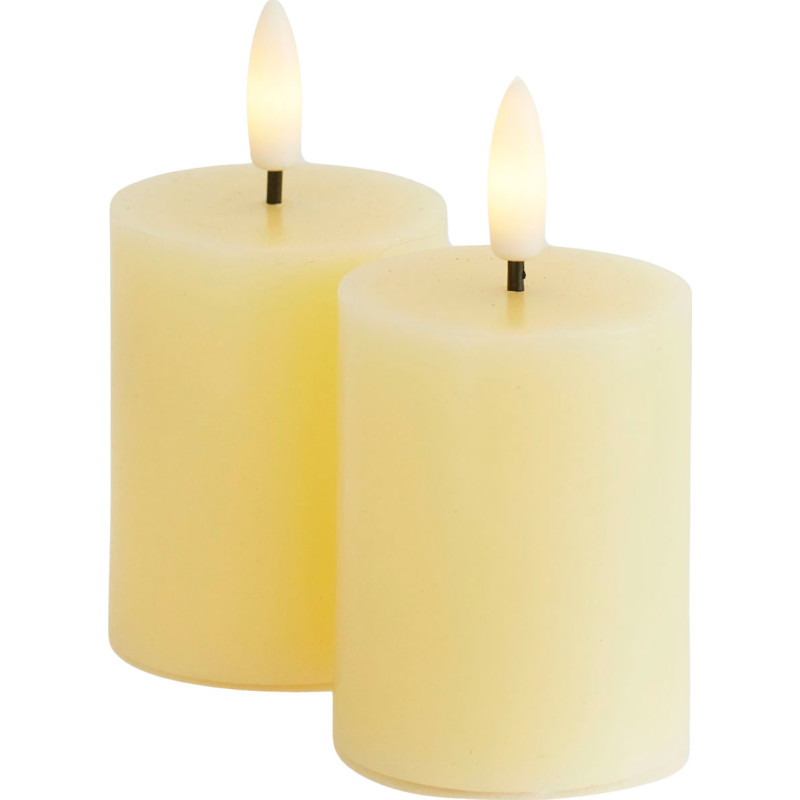 Sirius Sille LED bloklys, batteri, gul