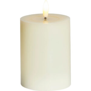 Sirius Sille LED bloklys, batteri, råhvid, H10 cm