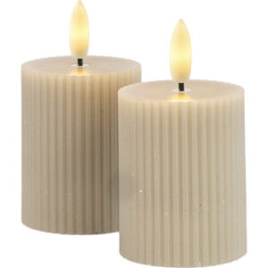 Sirius Smilla LED bloklys, genopladelig, grå