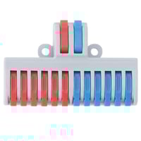 Skruels samlemuffe - 2 til 12, 250V, 32A